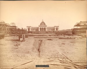 Sitio del Edificio del Salón Conmemorativo, Exposición Internacional del Centenario de 1876, Filadelfia de American Photographer