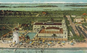 Miami, Florida, hacia 1925: Casino de Miami Beach (foto en color) de American Photographer