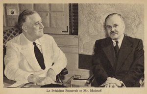 Molotov y Roosevelt