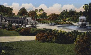 Nueva York: Terraza y fuente Bathesda, Central Park (foto en color) de American Photographer