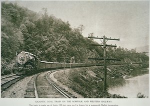 Ferrocarril Norfolk & Western, c.1925 de American Photographer