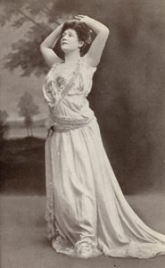 Olive Fremstad, como Venus, en "Tannhauser" (foto b/n) de American Photographer