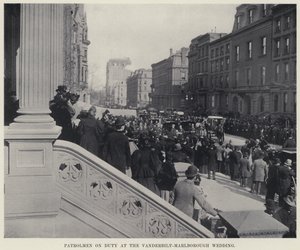 Patrulleros de Servicio en la Boda Vanderbilt-Marlborough de American Photographer
