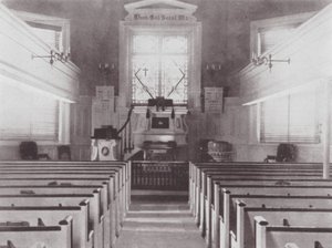 Filadelfia: Interior de la Iglesia de los Viejos Suecos