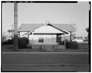 Escuela India de Phoenix, Cabaña, esquina noreste de Central Avenue y Indian School Road, Phoenix, Condado de Maricopa, AZ de American Photographer