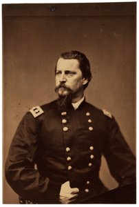 Retrato fotográfico de Winfield Scott Hancock, c.1860