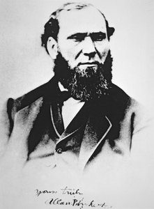 Retrato de Allan Pinkerton, fundador de la Agencia Nacional de Detectives Pinkerton en 1850 de American Photographer