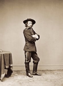 Retrato del general George Armstrong Custer de American Photographer
