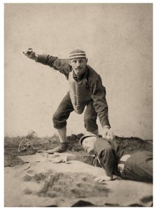 Retrato de Paul Cook, Louisville Colonels de American Photographer