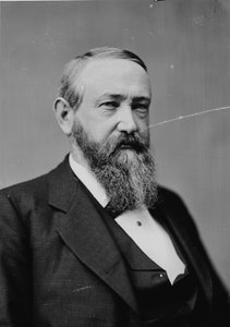 Presidente Benjamin Harrison, c.1870-80
