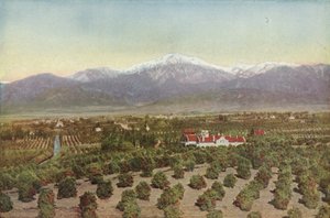 Redlands, California, vista desde Smiley Heights