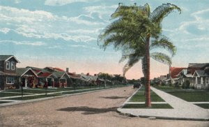 San Diego, California: Residence Street (foto en color) de American Photographer