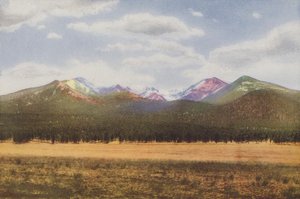 Montañas de San Francisco, Arizona (foto coloreada) de American Photographer