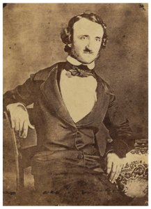Retrato sentado de Edgar Allan Poe. 1876 (Daguerrotipo) de American Photographer
