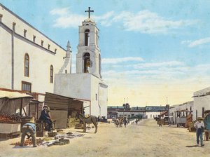 Escena callejera, Juárez, México (foto en color) de American Photographer