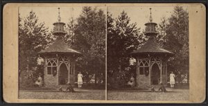 Casa de verano, Comunidad de Oneida, Estado de Nueva York, 1873 de American Photographer