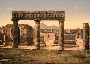 El Foro, Pompeya, c.1890-1900 de American Photographer