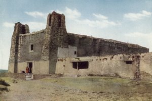 La Iglesia Vieja, Pueblo de Acoma, Nuevo México de American Photographer