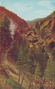 The Stepladder, en Pikes Peak Cog Road, Colorado (foto en color) de American Photographer