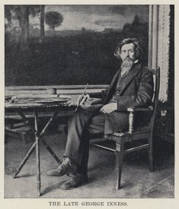 El difunto George Inness de American Photographer