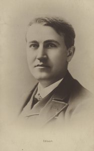 Thomas Edison (1847-1931), inventor estadounidense de American Photographer