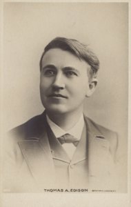 Thomas Edison (1847-1931), inventor estadounidense de American Photographer