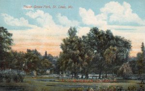 Tower Grove Park, St Louis, Mo (foto en color) de American Photographer
