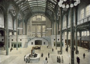Concourse de tren, Estación Union de Chicago de American Photographer