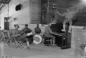 Banda de Jazz del Ejército de EE.UU., 1914-18 de American Photographer