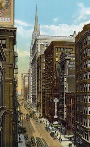 Washington Street, mirando al este desde Wells Street de American Photographer