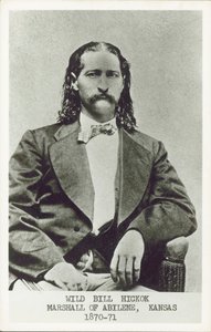 Wild Bill Hickok, pistolero, jugador y alguacil del Oeste Americano de American Photographer