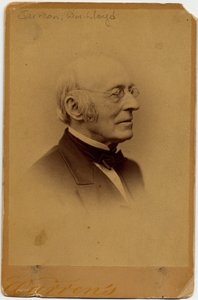 William Lloyd Garrison (1805-79), Abolicionista Americano, foto de George K Warren, Boston