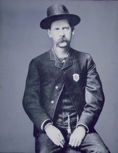 Wyatt Earp (1848-1929) de American Photographer