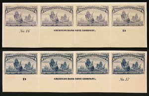 Flota de Colón de 4 centavos de American School