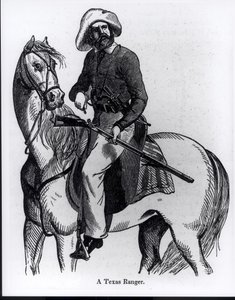 Un Ranger de Texas, ilustración de 