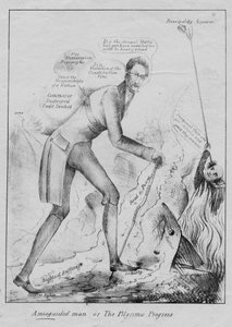 Un hombre desorientado, o, El progreso del peregrino, c.1832