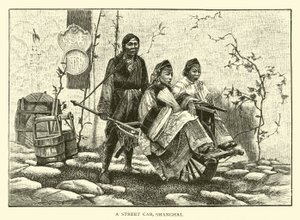 Un coche de calle, Shanghái