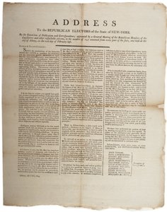 Discurso a los electores republicanos del estado de Nueva York, 6 de abril de 1804 de American School