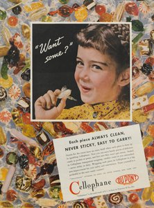 Anuncio de DuPont Celofán, 1937 de American School