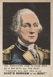 Anuncio de tabaco Duke of Durham de American School