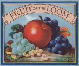 Anuncio de ropa Fruit of the Loom de American School