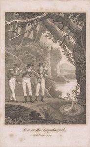 Alexander Wilson y compañeros en el Susquehanna, 1809 de American School