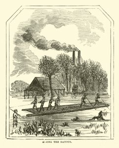 Entre los Bayous, marzo 1863 de American School