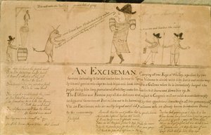 Un recaudador de impuestos, c.1790