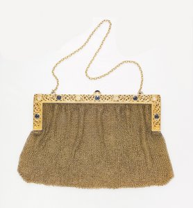 Un bolso de noche antiguo, por Black, Starr & Frost, c.1890