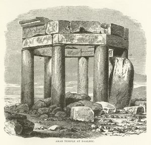 Templo árabe en Baalbek de American School