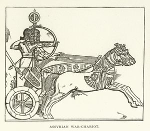 Carro de guerra asirio de American School