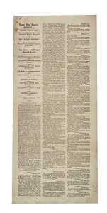 Auburn Daily Democrat Extra re: Fort Sumter, 15 de abril de 1861