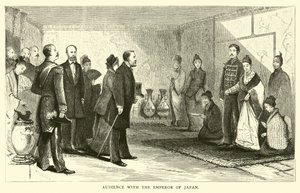 Audiencia con el Emperador de Japón de American School