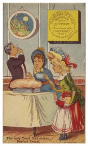 Panadería con pan en la mesa de American School